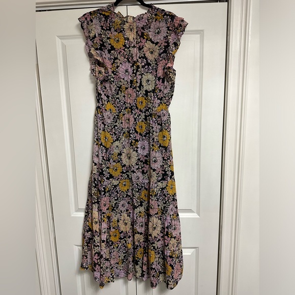 Steve Madden BB Dakota Orange Blossom Printed Dress - Picture 5 of 5